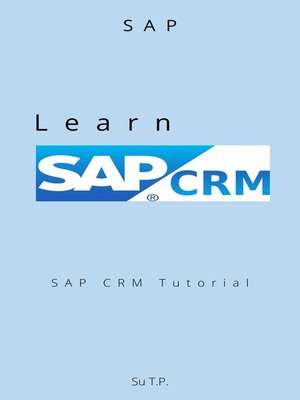 cover image of Learn SAP CRM